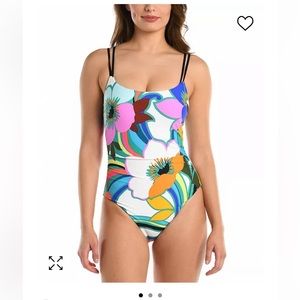 *NWT* One piece swimsuit, UPF 50, size US 10